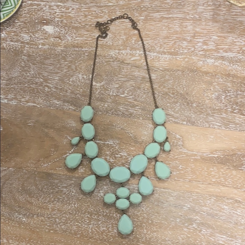 JCrew Aqua necklace